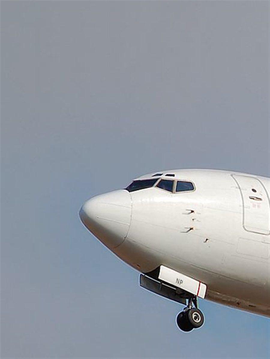 Aeronave Boeing atendida pela JF Aviation